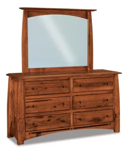 Boulder Creek 60&quot; 6 Drawer Dresser