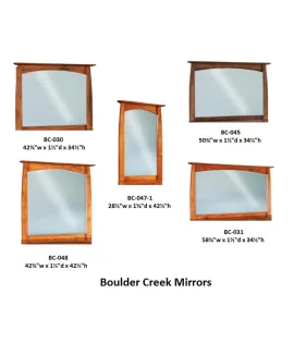 Boulder Creek 60&quot; 6 Drawer Dresser