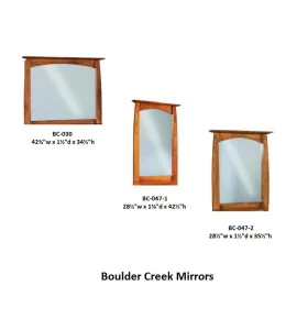 Boulder Creek 51" 6 Drawer Dresser