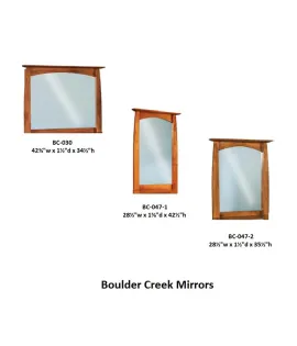 Boulder Creek 51&quot; 6 Drawer Dresser