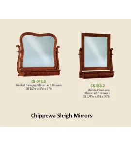 Chippewa Sleigh 4 Drawer Dresser