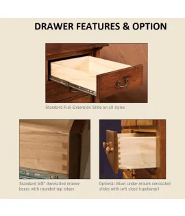 Shaker 66&quot; 7 Drawer Dresser