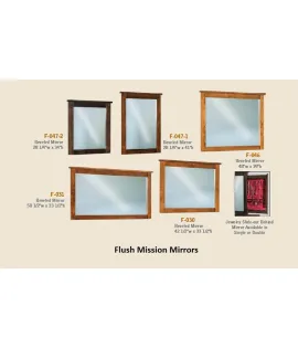 Flush Mission 59&quot; 9 Drawer Mule Dresser