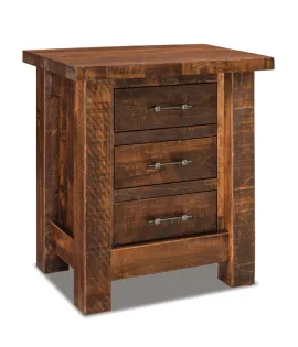 Houston 27&quot; 3 Drawer Night Stand - QUICK SHIP