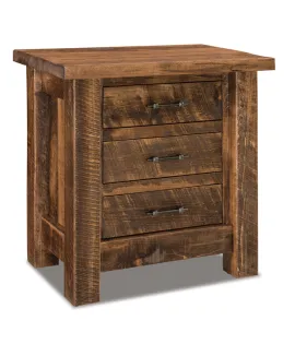 Houston 30&quot; 3 Drawer Night Stand - QUICK SHIP