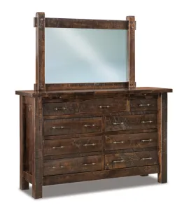 Houston 71" 9 Drawer Dresser with Jewelry Drawer