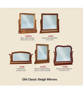 Old Classic Sleigh 65" 9 Drawer Mule Dresser