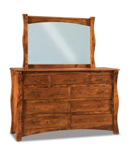 Reno 69&quot; 9 Drawer Dresser with Jewelry Drawers