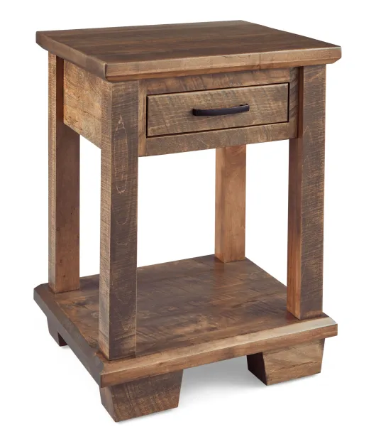 JR Burlington 019 - 1 Drawer Open Nightstand