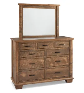 JR Burlington 9 Drawer Dresser