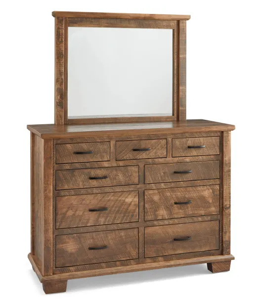 JR Burlington 9 Drawer Dresser