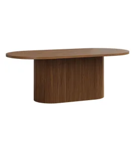 KT Zion Single Pedestal Dioning Table