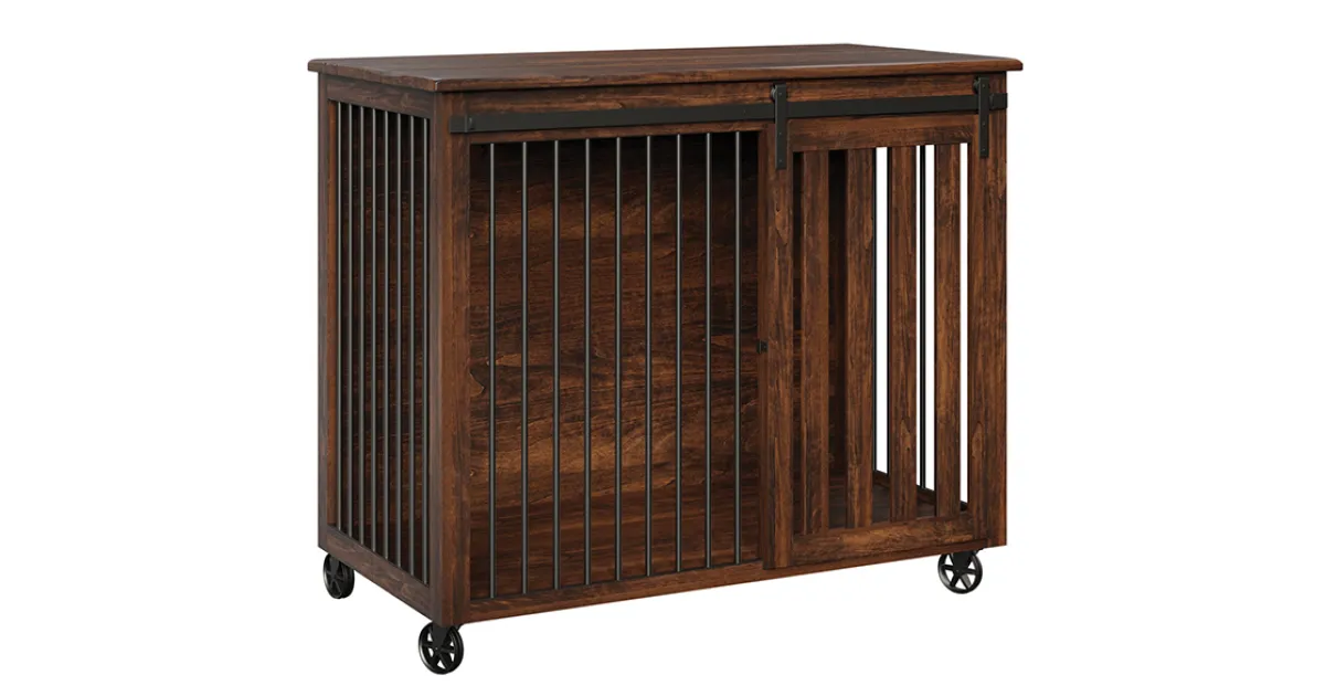Large Barn Door Dog Crate
