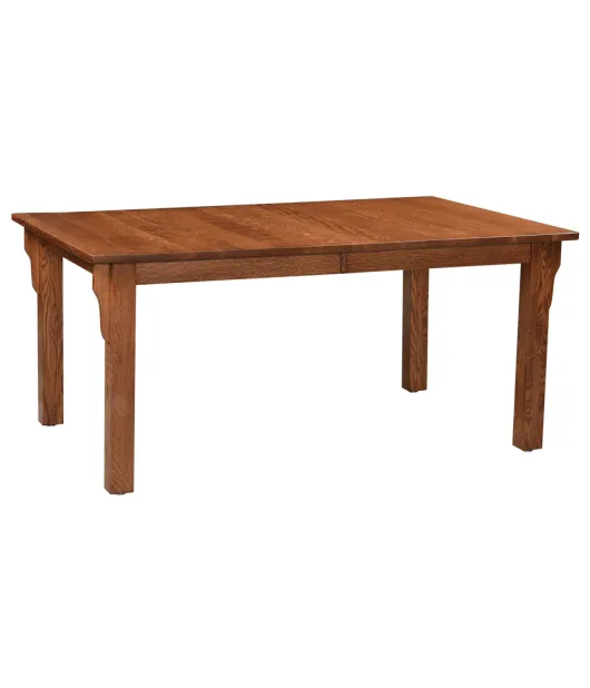 Larson Mission Leg Dining Table with Corbel
