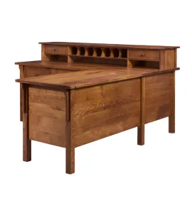 Centennial L Shaped Desk with Hutch