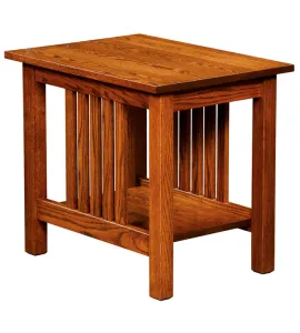 Country Mission End Table - QUICK SHIP