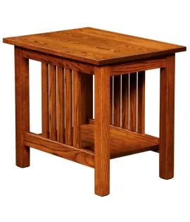 Country Mission End Table - QUICK SHIP