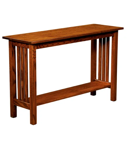 Country Mission Sofa Table - QUICK SHIP