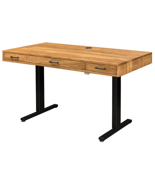 Bordeaux Lift Desk - QUICK SHIP