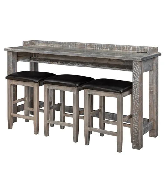 El Paso Counter Height Sofa Table - QUICK SHIP