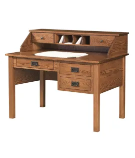Mission Desk with Paymaster Hutch
