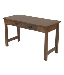 Mission Open Leg Computer Table