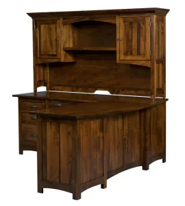 Oakwood L Shaped Desk