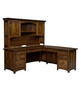Oakwood L Shaped Desk