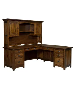 Oakwood L Shaped Desk