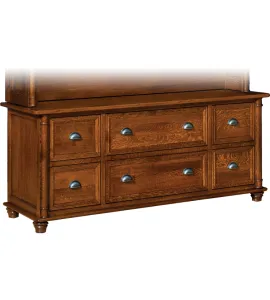 Belmont 6 Drawer Credenza