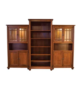 Belmont 3 Piece Bookcase Set