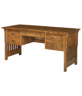 Boston 66&quot; Open Desk - QUICK SHIP