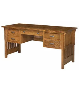 Boston 66&quot; Open Desk - QUICK SHIP