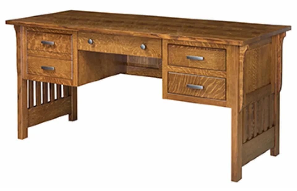 Boston 66" Open Desk - QUICK SHIP