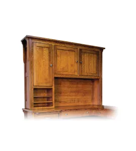 Boston Corner Desk with Hutch B
