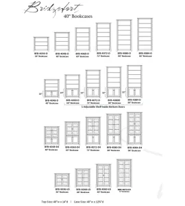 Bridgefort Mission Bookcase