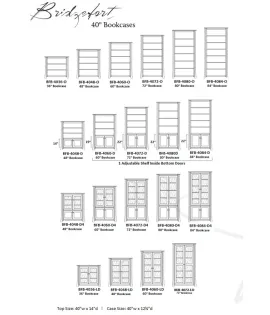 Bridgefort Mission Bookcase