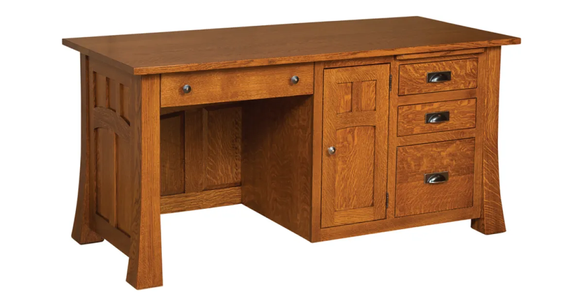 Bridgefort Mission Computer Desk