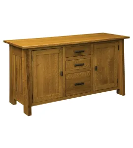 Freemont Mission 3 Drawer 2 Door Credenza