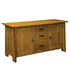 Freemont Mission 3 Drawer 2 Door Credenza