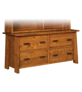 Freemont Mission 4 Drawer Lateral Credenza