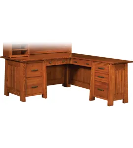 Freemont Mission 66" Corner Desk