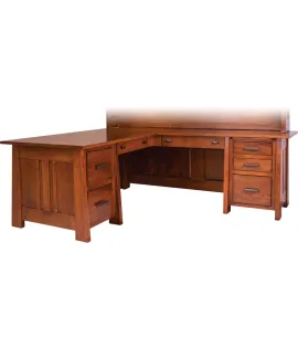 Freemont Mission 74&quot; Corner Desk