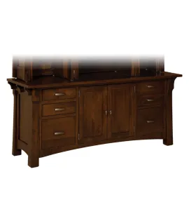 Manitoba 6 Drawer 2 Door Credenza