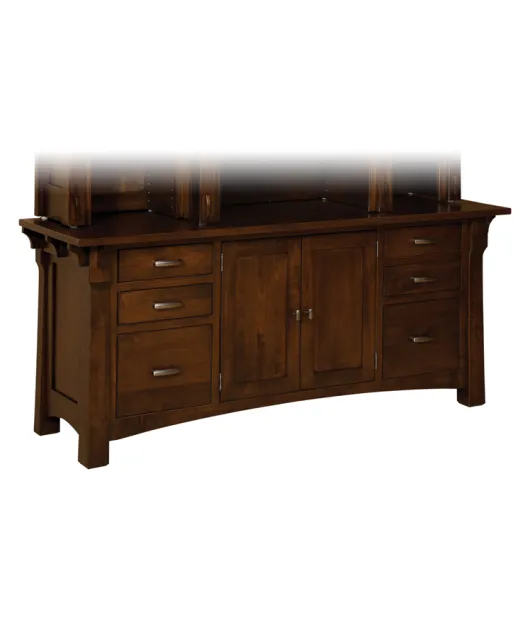 Manitoba 6 Drawer 2 Door Credenza
