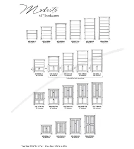 LN Modesto Bookcase - QUICK SHIP