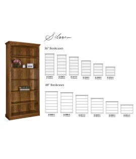 Siloam Open Bookcase