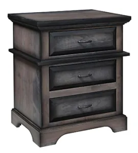 London 3 Drawer Night Stand
