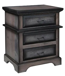 London 3 Drawer Night Stand