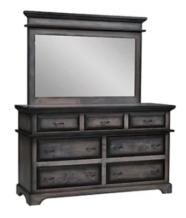 London 7 Drawer Dresser